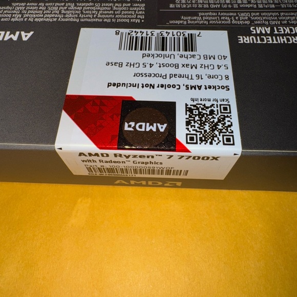 Ryzen 7 7700x - Picture 4 of 4